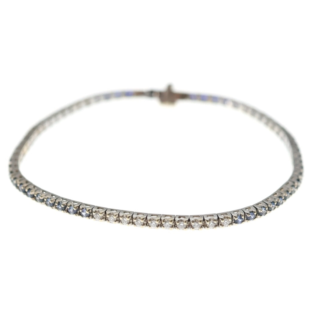 DAMIANI(ダミアーニ) ルーチェ タイムレス クラッシコ アイスバーグ Au750 K18WG サファイヤ ダイヤ ブレスレットホワイトゴールド レディース
