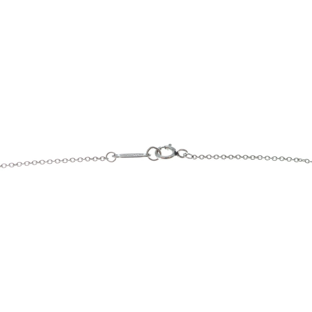 TIFFANY & Co.(ティファニー) クラウンキー ダイヤ ネックレス K18PG/Pt950 プラチナ/ピンクゴールド レディース