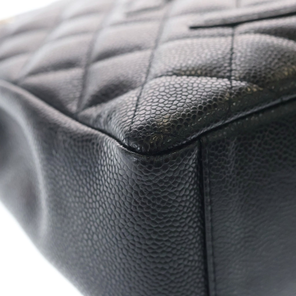 CHANEL(シャネル) マトラッセ ココマーク キャビアスキン レザー