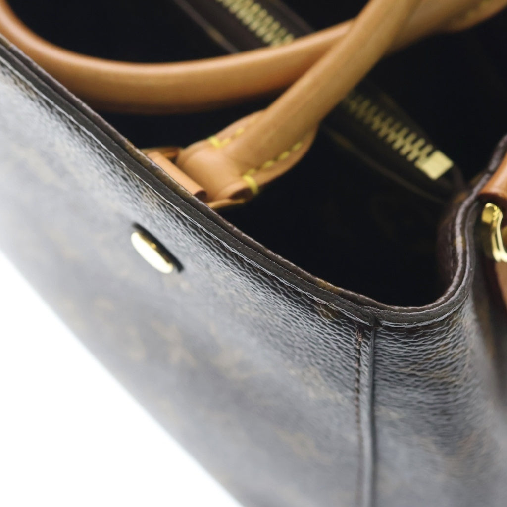 LOUIS VUITTON(ルイヴィトン) モノグラム モンテーニュBB PVC レザー 2WAY ハンド ショルダーバッグ ブラウン M41055 レディース