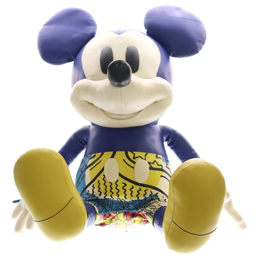 COACH(コーチ) ×ディズニー キース ヘリング ミッキーマウス エクストララージ コレクティブル レザー ぬいぐるみ 人形 D2248-C7850