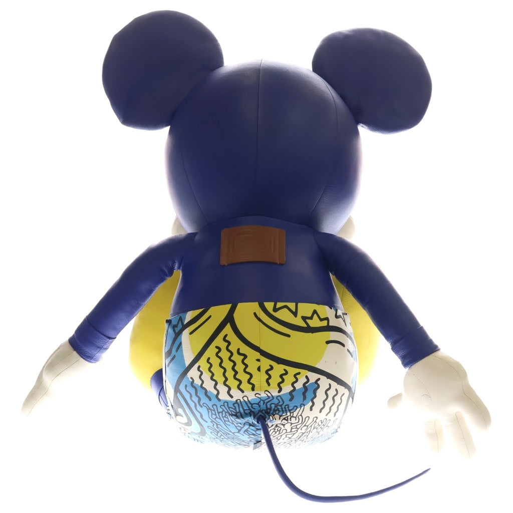 COACH(コーチ) ×ディズニー キース ヘリング ミッキーマウス エクストララージ コレクティブル レザー ぬいぐるみ 人形 D2248-C7850