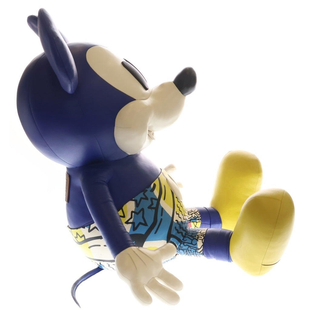 COACH(コーチ) ×ディズニー キース ヘリング ミッキーマウス エクストララージ コレクティブル レザー ぬいぐるみ 人形 D2248-C7850