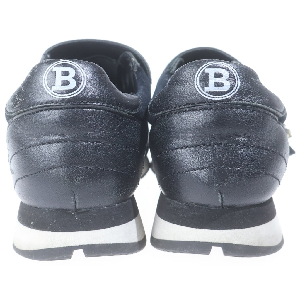 BALLY(バリー) GIADA-STONE クリスタルローカットスニーカー シューズ レザー Bロゴ ブラック レディース
