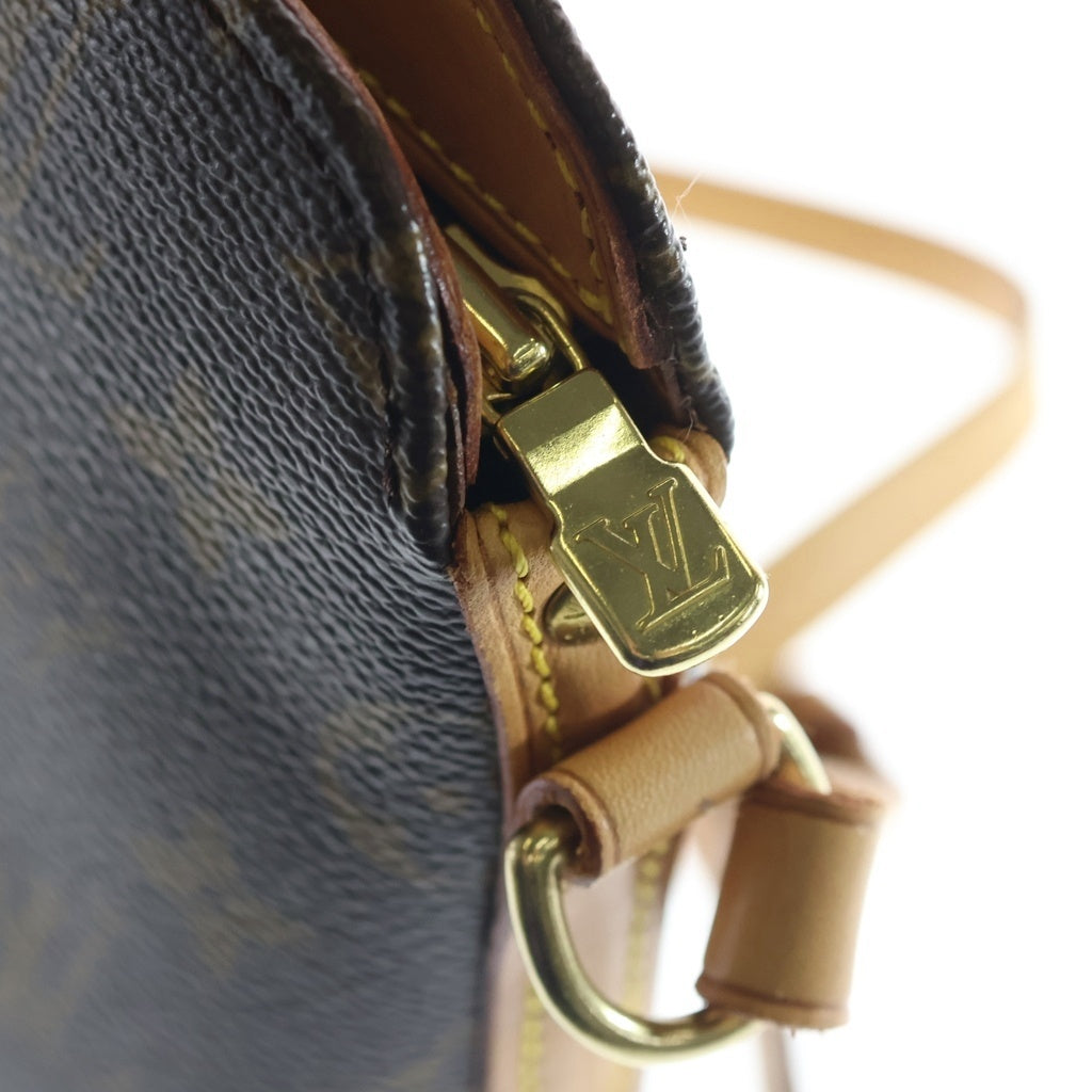 LOUIS VUITTON(ルイヴィトン) モノグラム ドルーオ ショルダーバッグ ブラウン レザー M51290 レディース