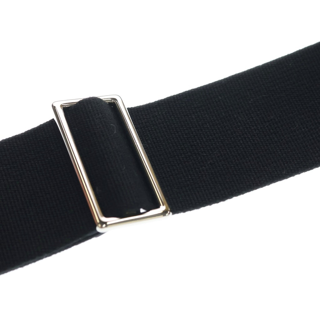 HERMES(エルメス) ゲタ ブラック シェーブル ショルダーバッグ ブラック レザー U刻印 シルバー金具