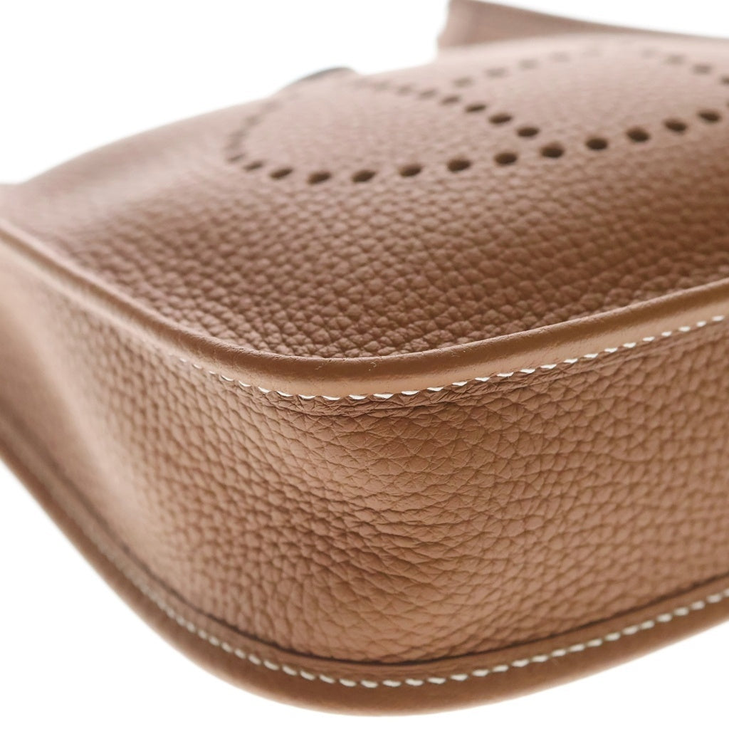 HERMES(エルメス) エブリンTPM トリヨンクレマンス シルバー金具 ショルダーバッグ G刻印 ゴールド レディース