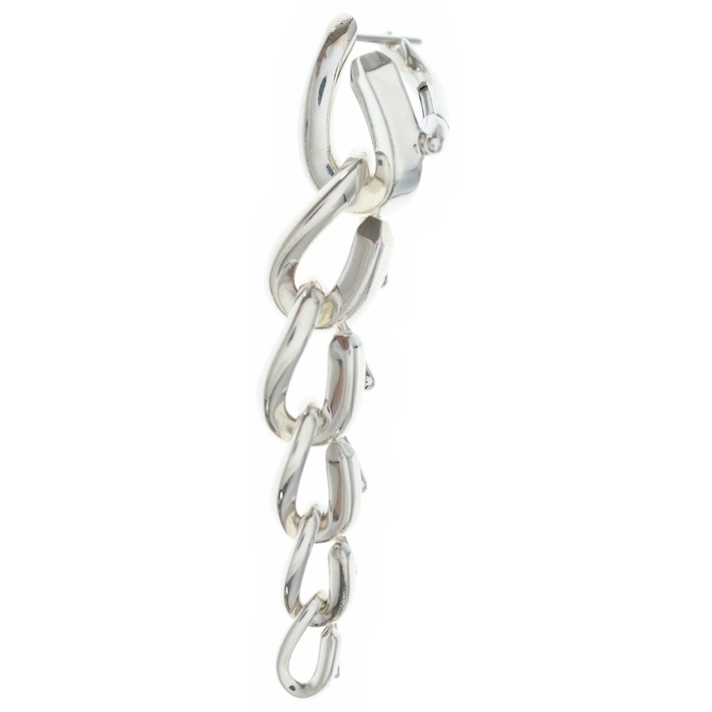 TIFFANY & Co.(ティファニー) フォージ ドロップリンク ピアス シルバー レディース
