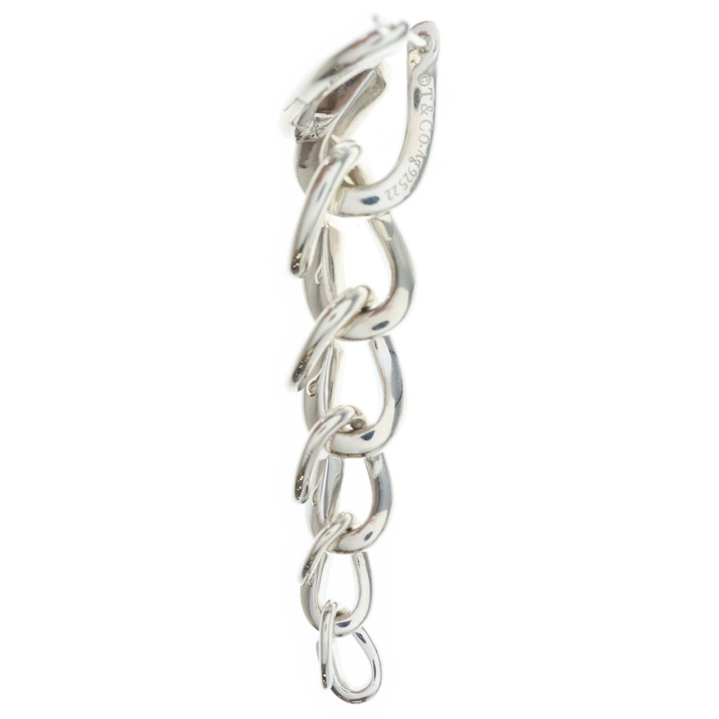TIFFANY & Co.(ティファニー) フォージ ドロップリンク ピアス シルバー レディース