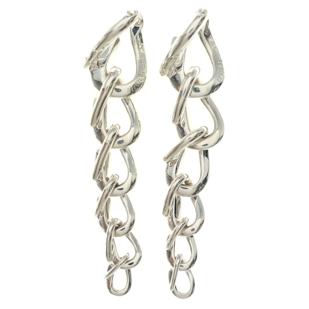 TIFFANY & Co.(ティファニー) フォージ ドロップリンク ピアス シルバー レディース