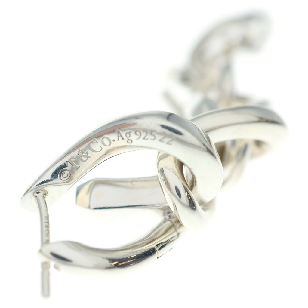 TIFFANY & Co.(ティファニー) フォージ ドロップリンク ピアス シルバー レディース