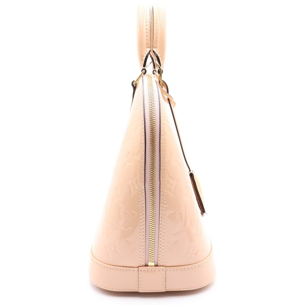 LOUIS VUITTON(ルイヴィトン) アルマPM ハンドバック モノグラム ヴェルニ ピンクベージュ/ローズフロランタン M91614 レディース