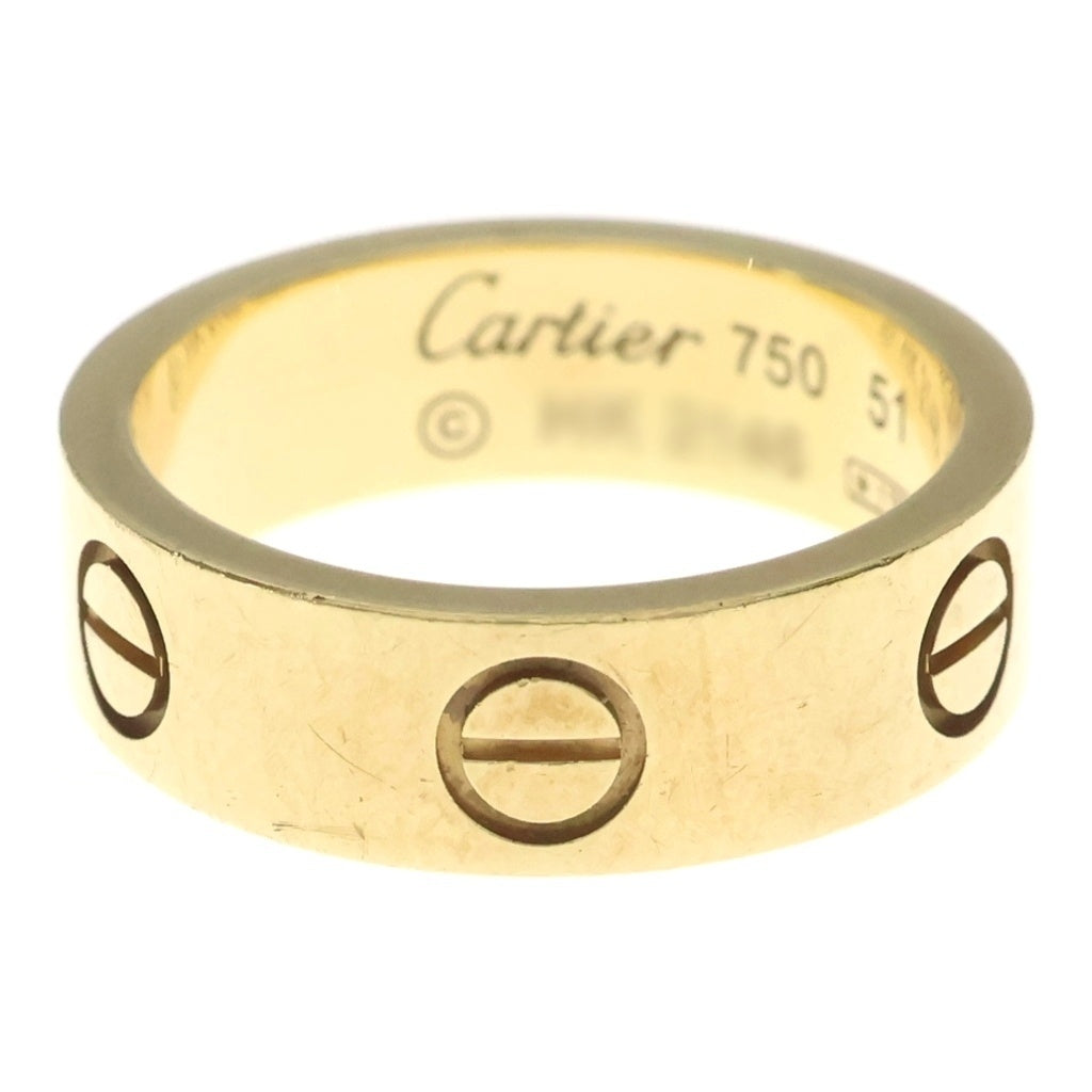 Cartier(カルティエ) ラブリング 指輪 K18YG イエローゴールド レディース