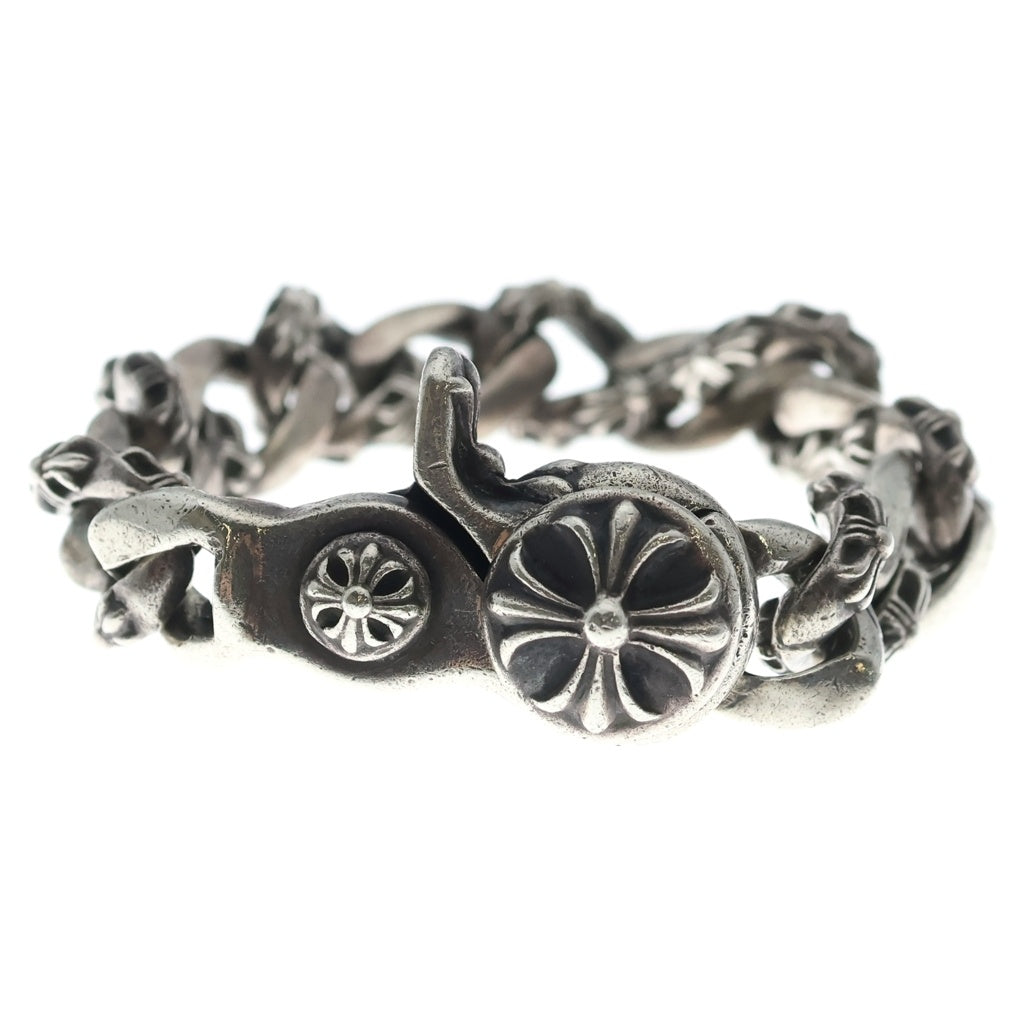 CHROME HEARTS(クロムハーツ) FNCY CHN LNK ファンシーリンククリップブレスレット 13リンク シルバー BCA145