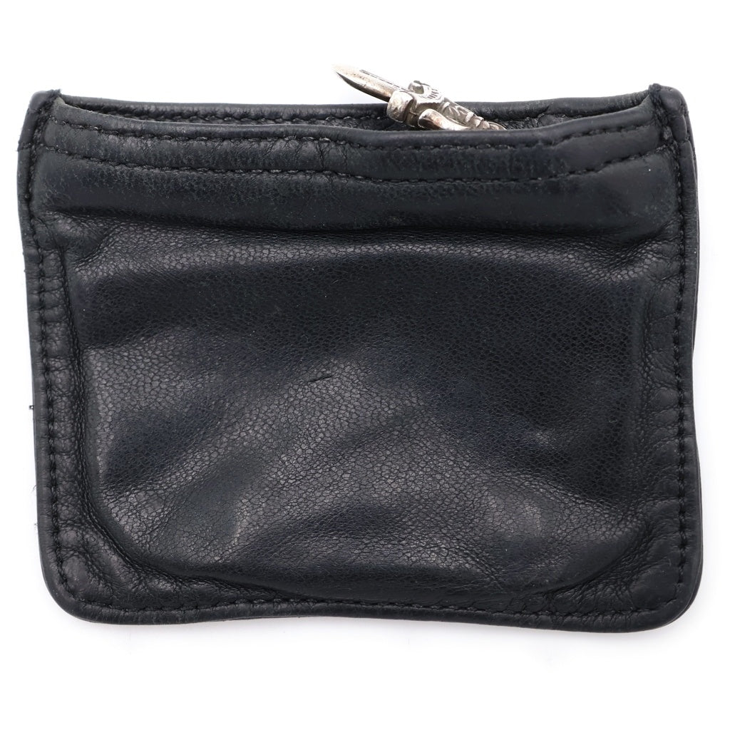 CHROME HEARTS(クロムハーツ) ZPR CHNG PURSE チェンジパース ダガージップコインケース ブラック