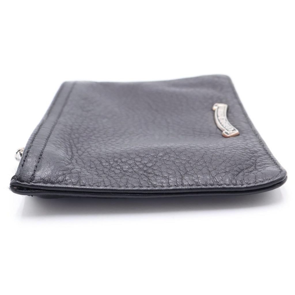 CHROME HEARTS(クロムハーツ) ZPR CHNG PURSE2 ジッパーチェンジパース レザーコインケース ブラック