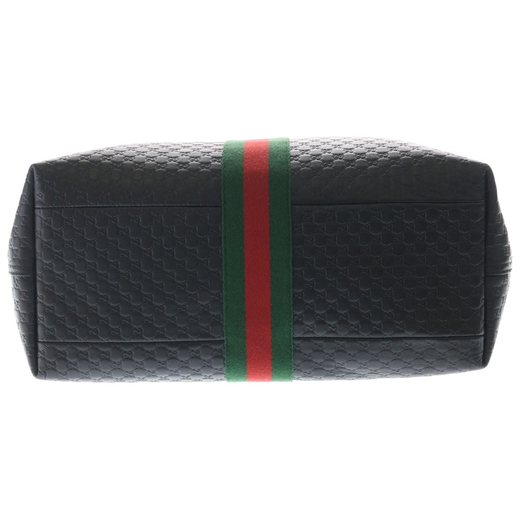 GUCCI(グッチ) マイクログッチシマ オフィディア ハンド ショルダーバッグ 2WAY GGエンボス レザー ブラック 865452 レディース