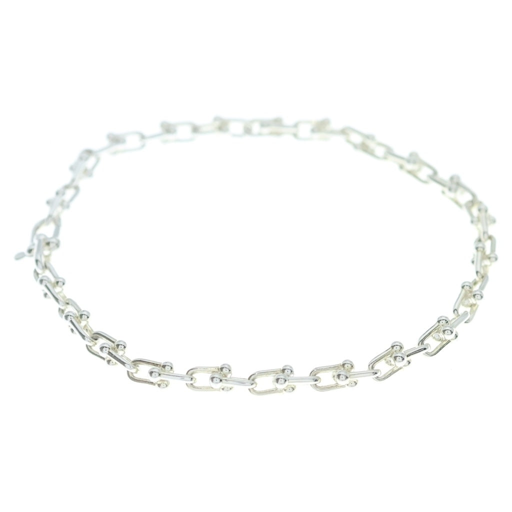 TIFFANY & Co.(ティファニー) ハードウェア マイクロリンク ブレスレット Ag925 シルバー レディース