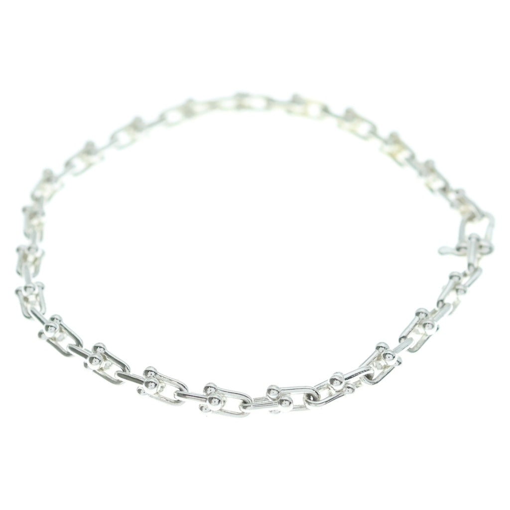 TIFFANY & Co.(ティファニー) ハードウェア マイクロリンク ブレスレット Ag925 シルバー レディース