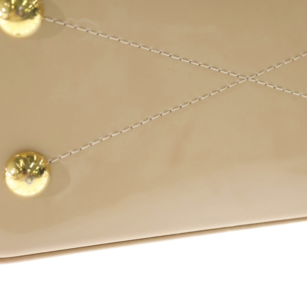 LOUIS VUITTON(ルイヴィトン) ルイヴィトン アルマBB 2WAYハンドバッグ ショルダーバッグ ベージュ×ブラウン レザー×パテント M51949 ゴールド金具 レディース