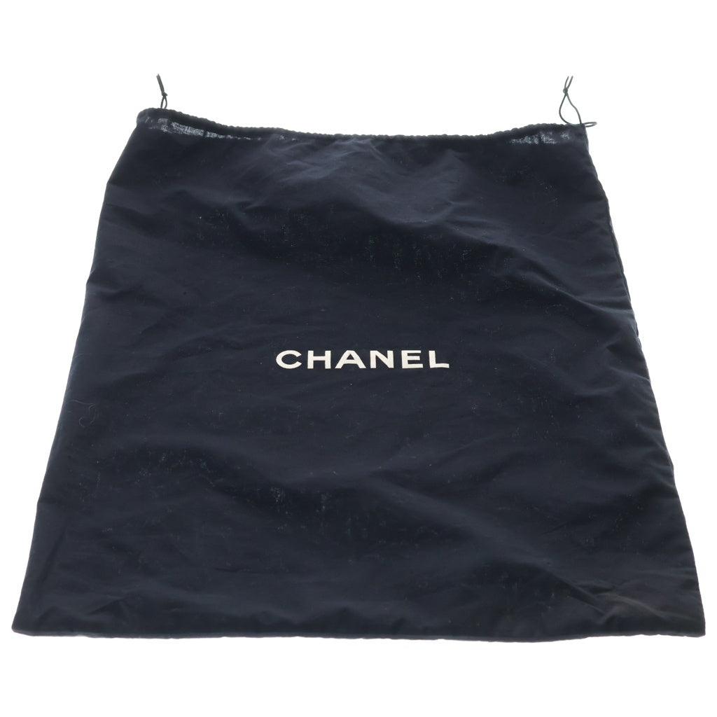 CHANEL(シャネル) 復刻トート ハンドバッグ トートバッグ ブラック ラムスキン シルバー金具 レディース