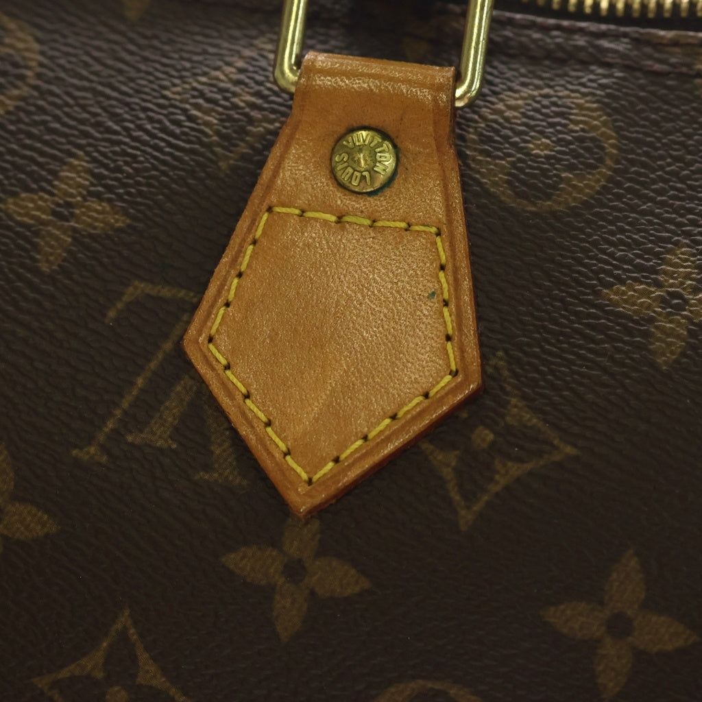 LOUIS VUITTON(ルイヴィトン) モノグラム スピーディ30 ハンドバッグ PVC レザー ブラウン M41526 レディース