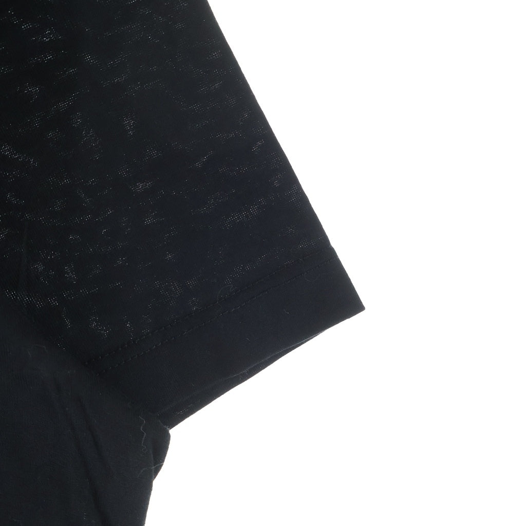 MONCLER(モンクレール) フロントロゴワッペン 半袖Tシャツ カットソー ブラック