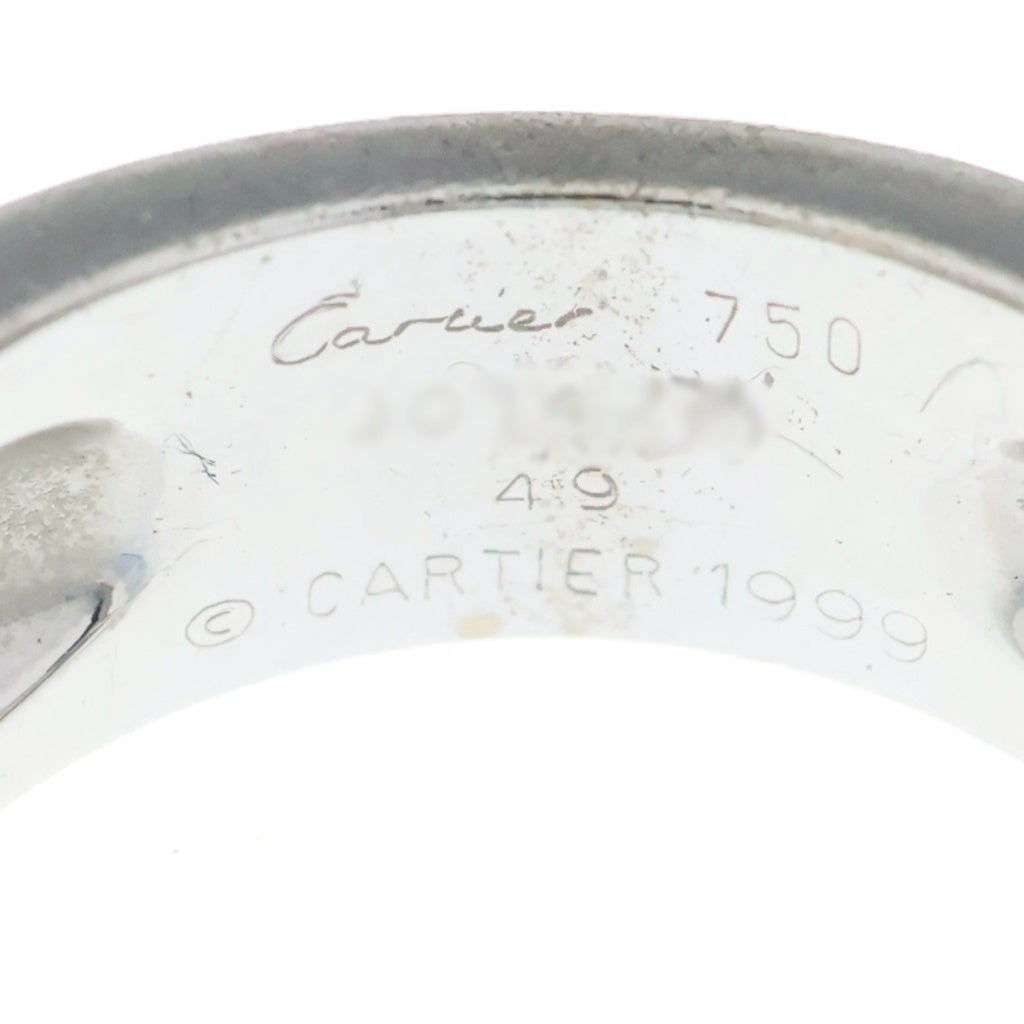 Cartier(カルティエ) アクアマリン リング ホワイトゴールド 750WG 指輪 レディース