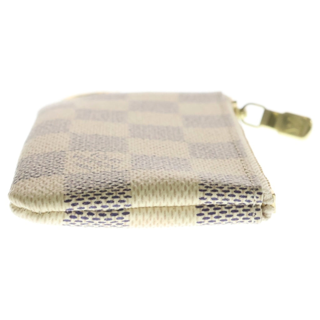 LOUIS VUITTON(ルイヴィトン) ポシェット クレ ダミエ アズールキャンバス コインケース 小銭入れ ホワイト N62659 レディース