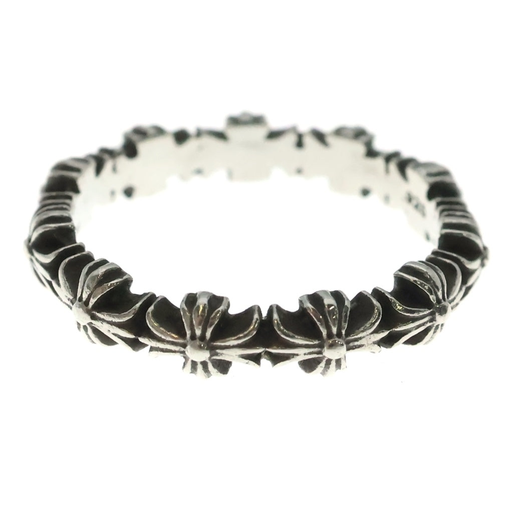CHROME HEARTS(クロムハーツ) CROSS BAND クロスバンド リング SV925 シルバー 2.0g