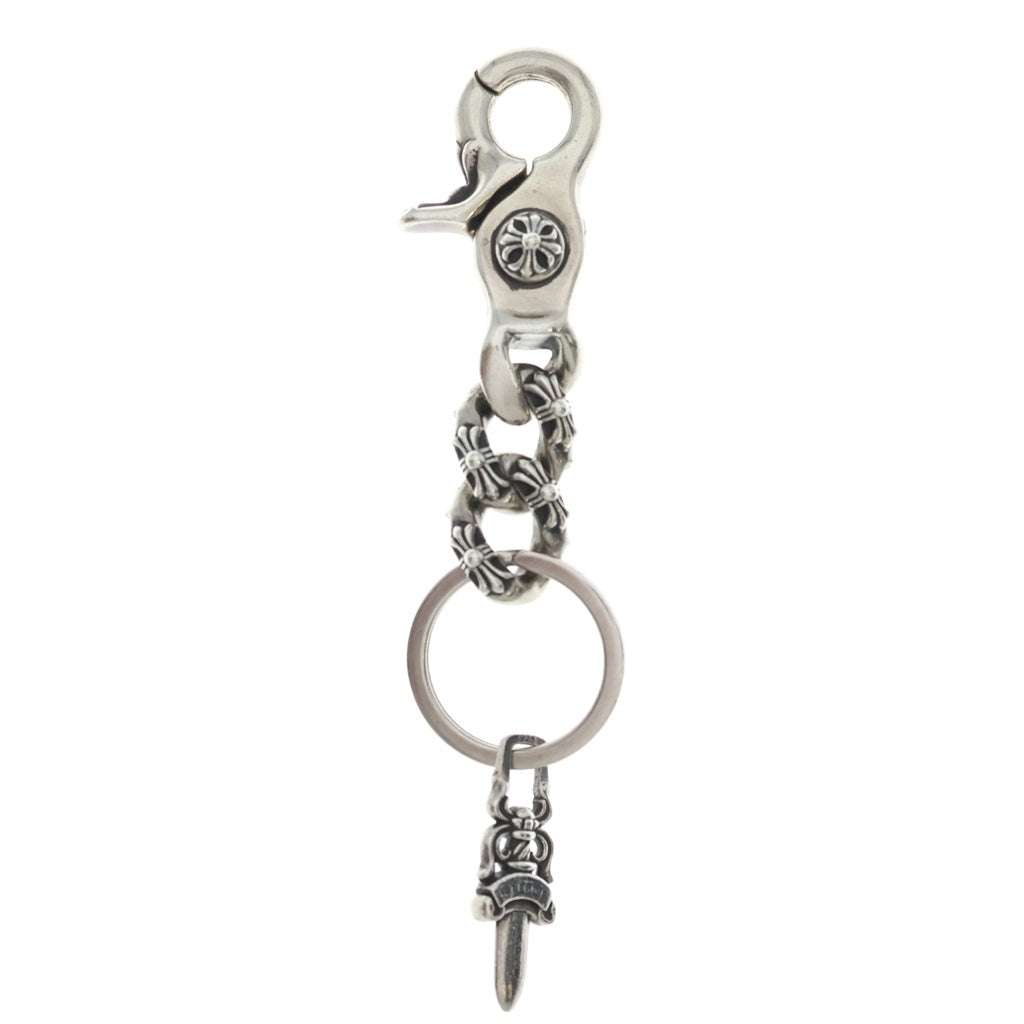 CHROME HEARTS(クロムハーツ) CLP CHN XFANCY-S ショート エクストラファンシーリンク キーチェーン クリップチェーン SV925 シルバー 54.1g
