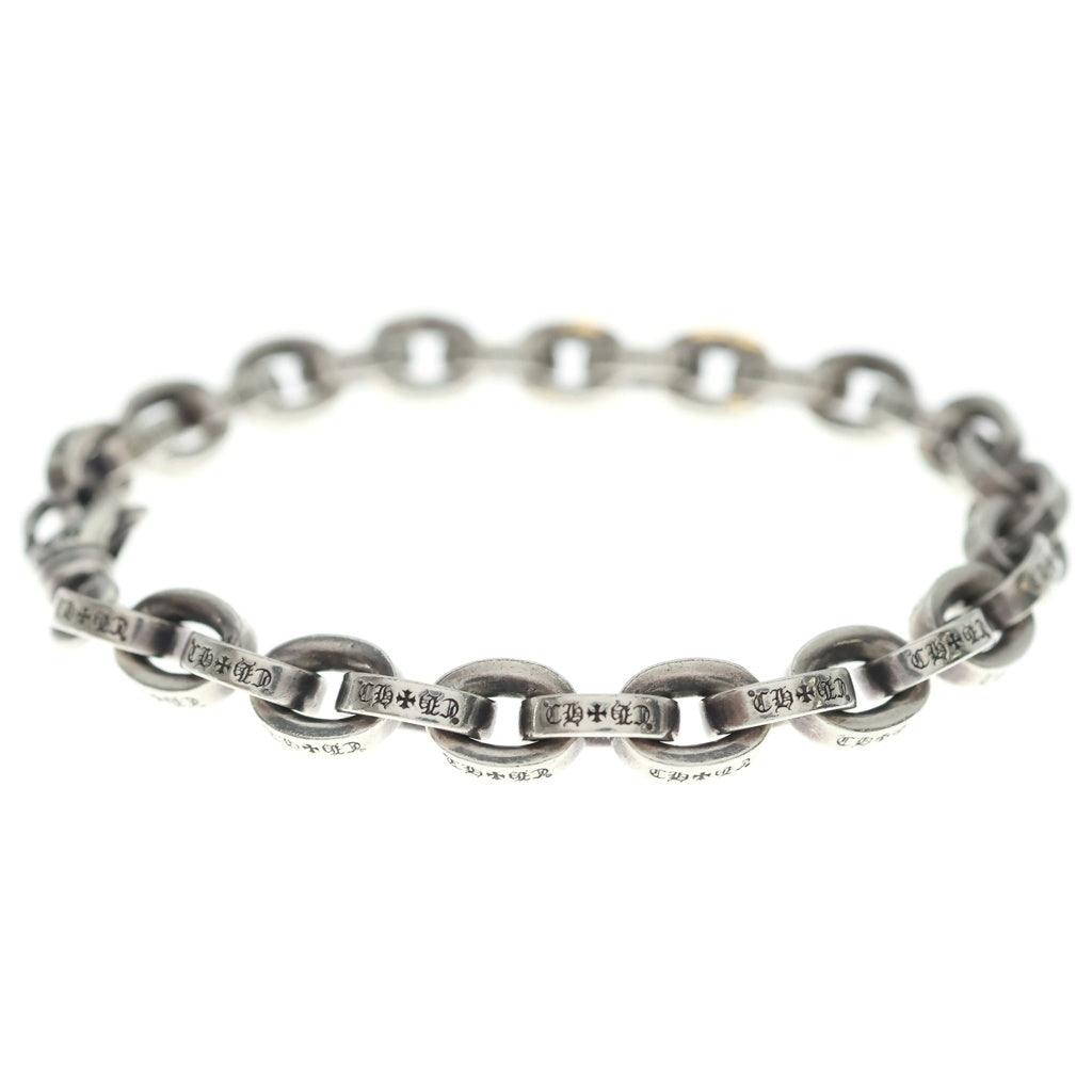 CHROME HEARTS(クロムハーツ) PAPER CHAIN ペーパーチェーン ブレスレット 8inch SV925 シルバー 36.7g