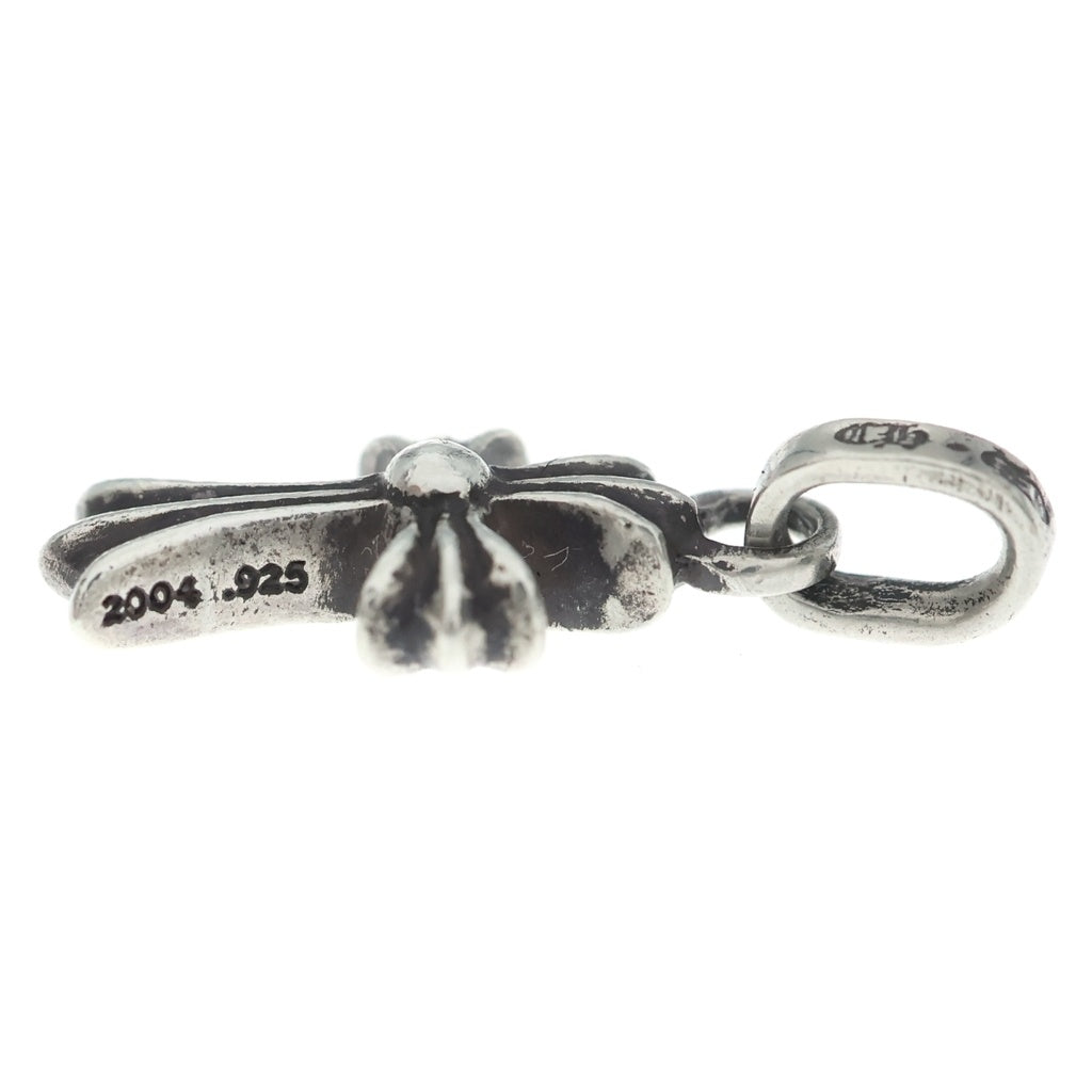 CHROME HEARTS(クロムハーツ) CRS BBYFAT P DMND ベイビーファットクロス ペンダント トップ パヴェダイヤ SV925 シルバー