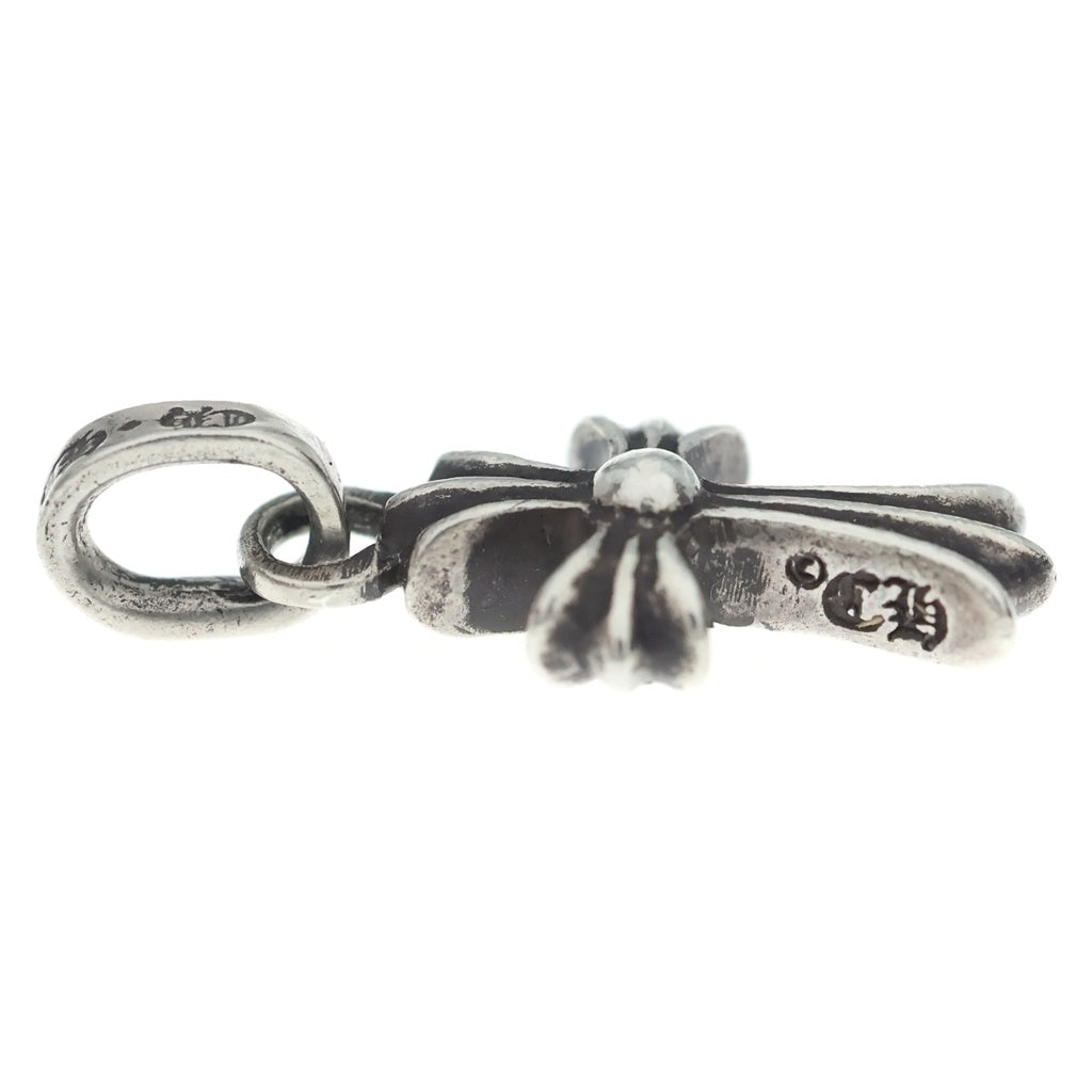 CHROME HEARTS(クロムハーツ) CRS BBYFAT P DMND ベイビーファットクロス ペンダント トップ パヴェダイヤ SV925 シルバー