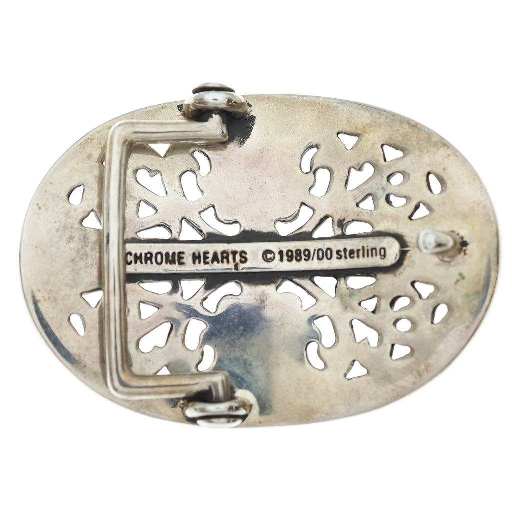 CHROME HEARTS(クロムハーツ) OVAL CROSS STRAP クラシックオーバルクロスバックル SV925 シルバー