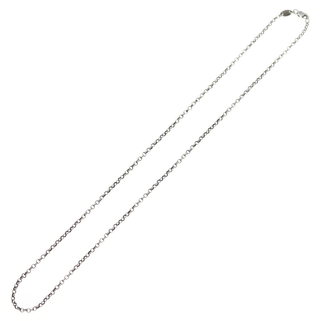 CHROME HEARTS(クロムハーツ) NECKCHAIN R18 ロールチェーンネックレス 18inch シルバー BCA083