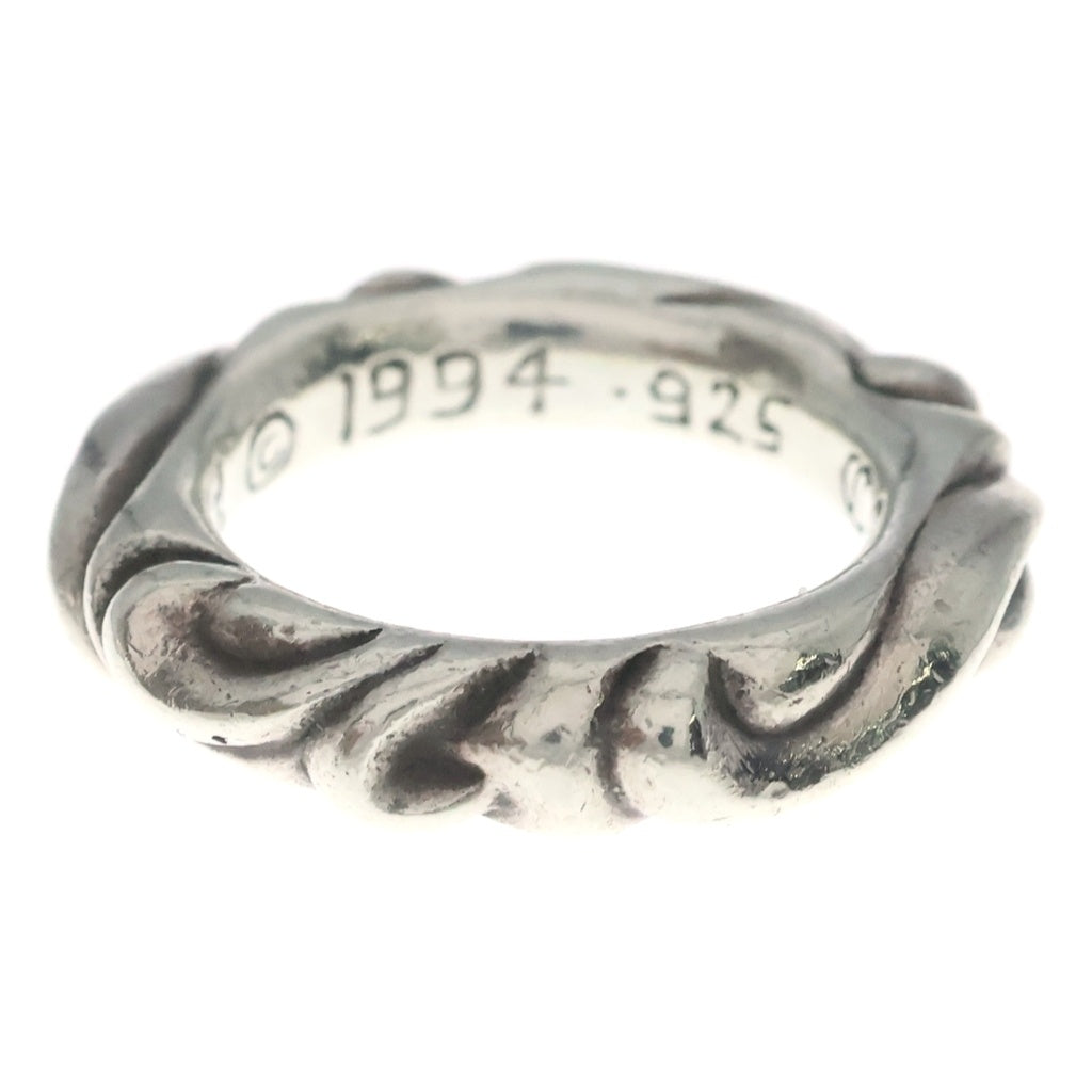 CHROME HEARTS(クロムハーツ) SCRL BAND スクロールバンド リング SV925 シルバー