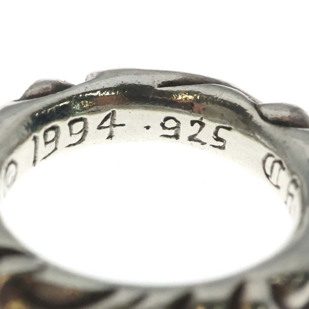 CHROME HEARTS(クロムハーツ) SCRL BAND スクロールバンド リング SV925 シルバー