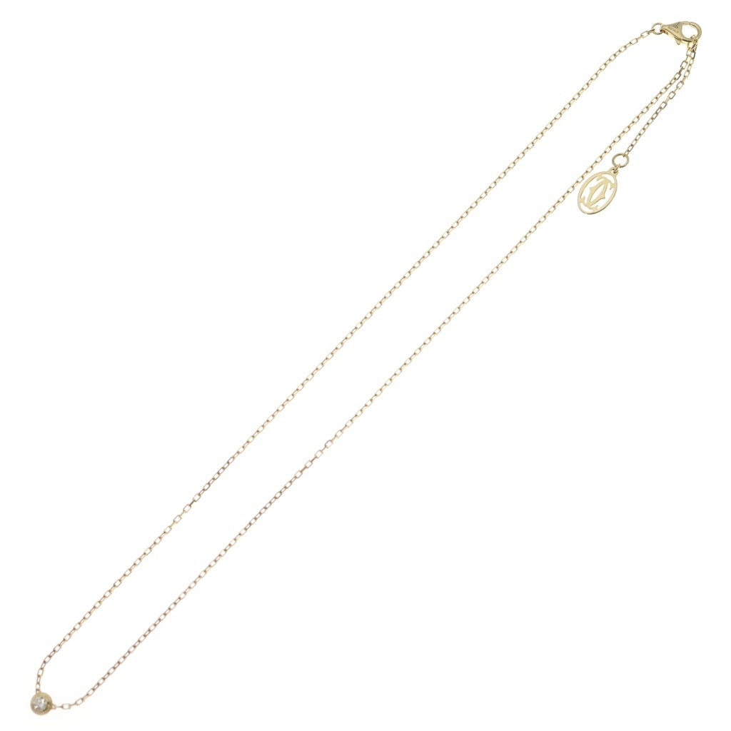 Cartier(カルティエ) ダムール ネックレス ダイヤモンド Au750 K18 SM スモール イエローゴールド B7215800 レディース