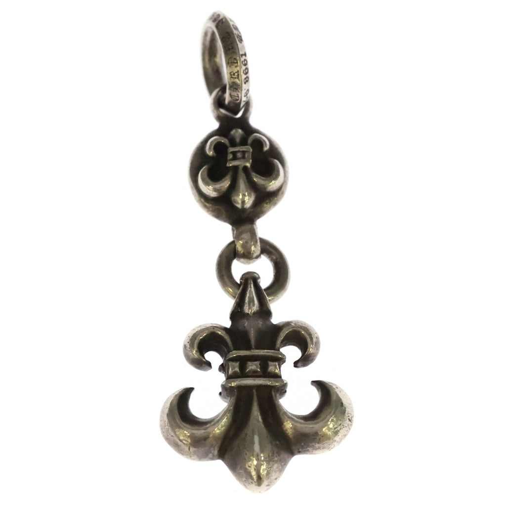 CHROME HEARTS(クロムハーツ) 1BALL BS FLEUR 1ボールBSフレアチャーム ペンダントトップ シルバー BCA198