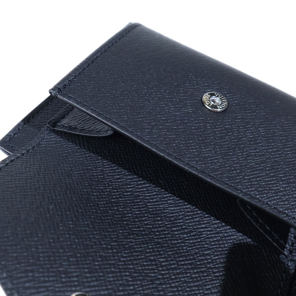 LOUIS VUITTON(ルイヴィトン) モノグラムエクリプス ポルトフォイユマルコNM 二つ折り財布 コンパクトウォレット ブラック PVC×レザー M62545
