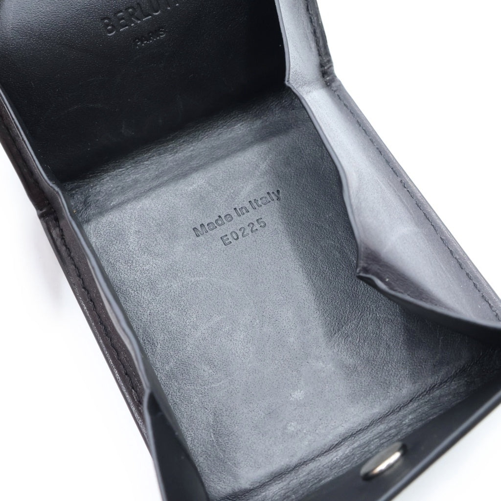 Berluti(ベルルッティ) カリグラフィ レザー コインケース グレー