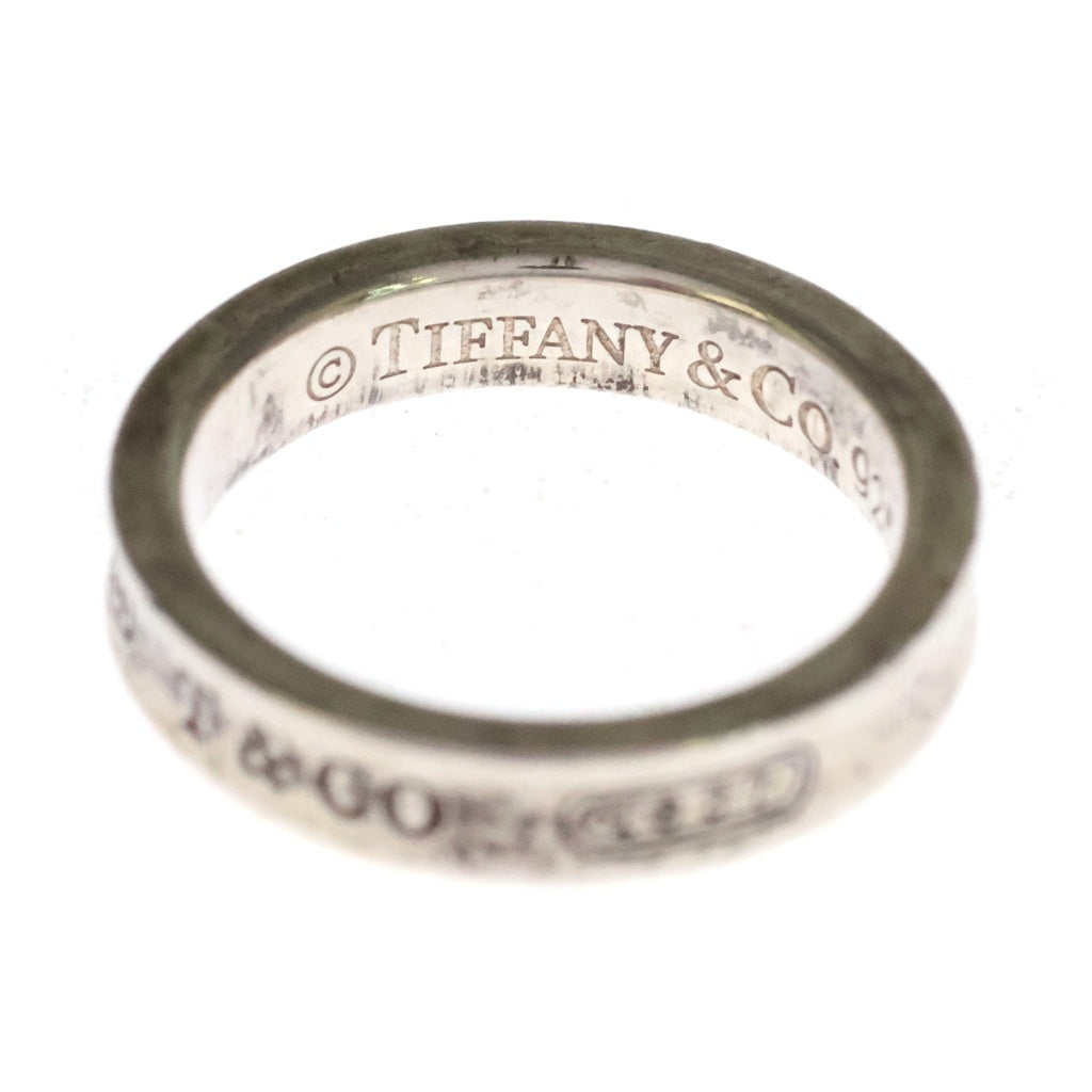 TIFFANY & Co.(ティファニー) 1837 ナローリング 指輪 SV925 シルバー レディース