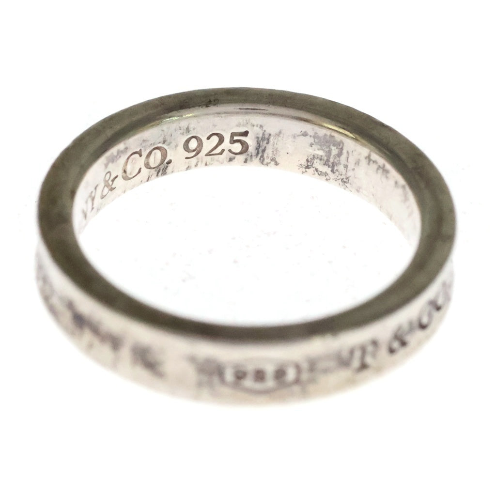 TIFFANY & Co.(ティファニー) 1837 ナローリング 指輪 SV925 シルバー レディース