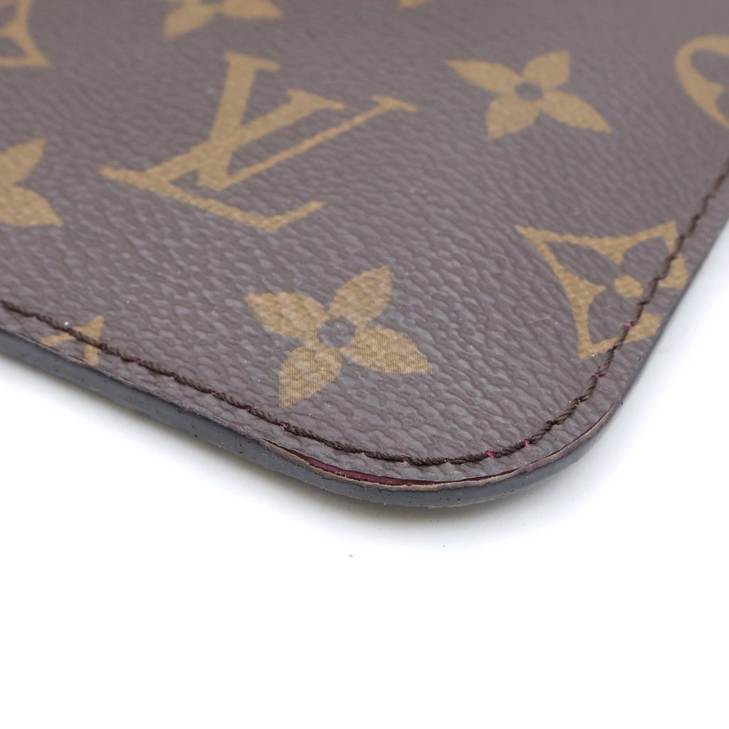 LOUIS VUITTON(ルイヴィトン) モノグラム ネヴァーフルMM 新型 トートバッグ ハンドバッグ ブラウン レザー×PVC M41178 ゴールド金具 レディース