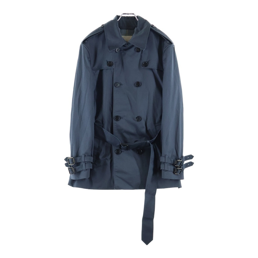BURBERRY(バーバリー) トレンチコート ライトアウター ノバチェック ネイビー