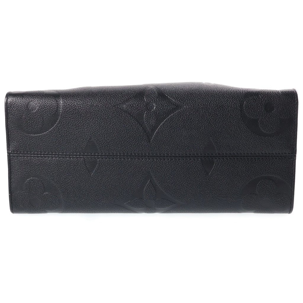 LOUIS VUITTON(ルイヴィトン) モノグラムアンプラント オンザゴーMM レザー 2WAY ハンドバッグ トートバッグ ショルダーバッグ ICタイプ ノワール ブラック M45595 レディース