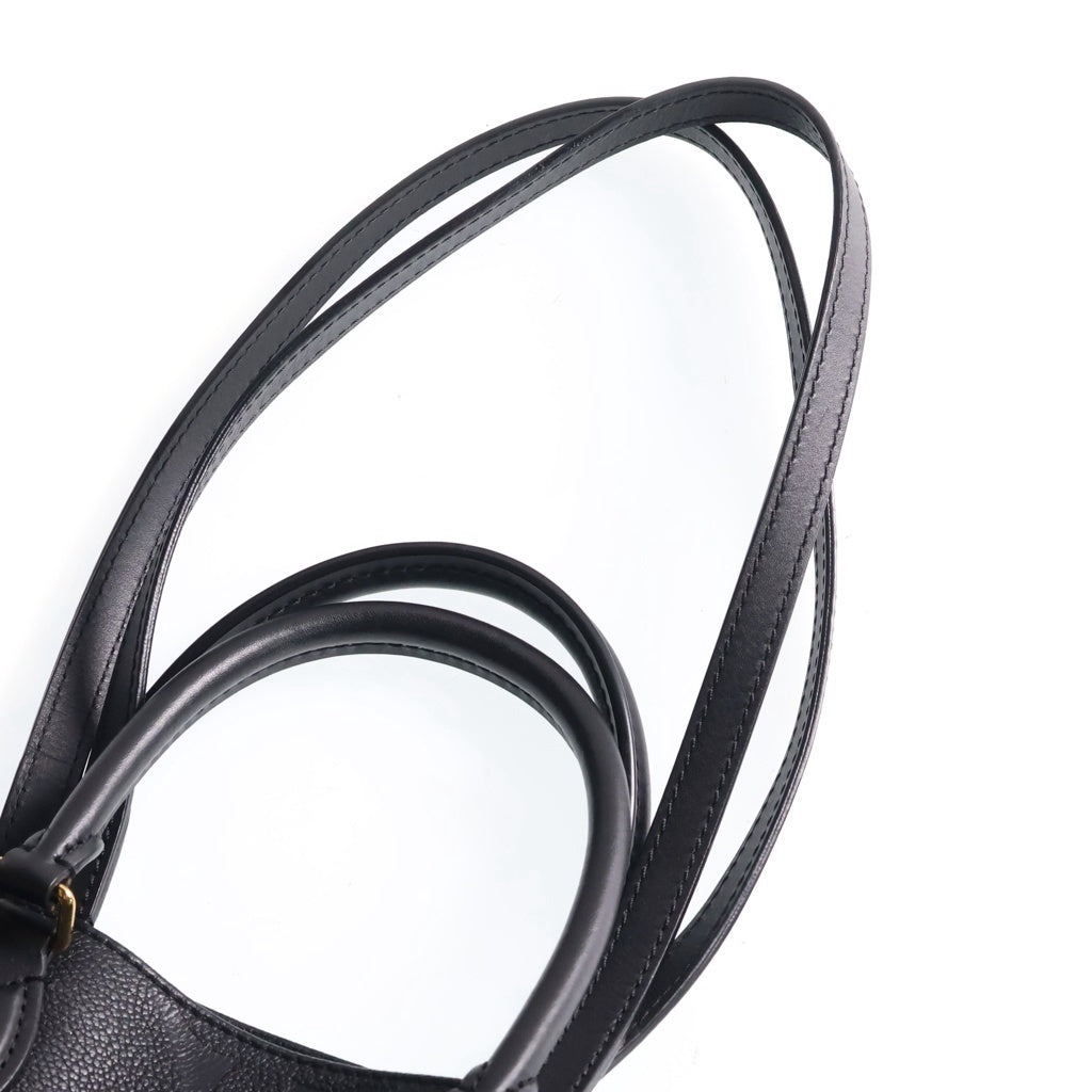 LOUIS VUITTON(ルイヴィトン) モノグラムアンプラント オンザゴーMM レザー 2WAY ハンドバッグ トートバッグ ショルダーバッグ ICタイプ ノワール ブラック M45595 レディース