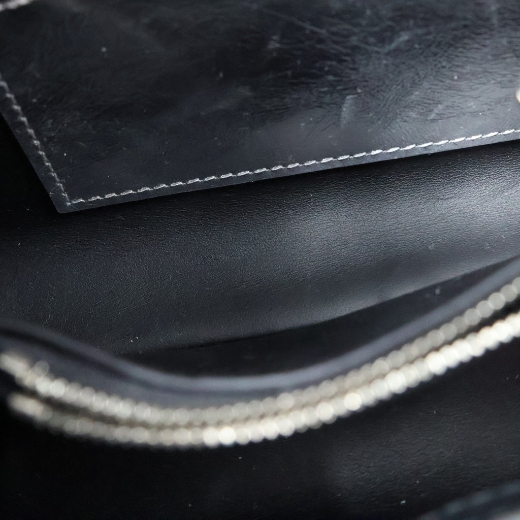 LOUIS VUITTON(ルイヴィトン) カプシーヌ MINI トリヨンレザー 2WAYショルダーバッグ ハンドバッグ ブラック M26351 シルバー金具 レディース