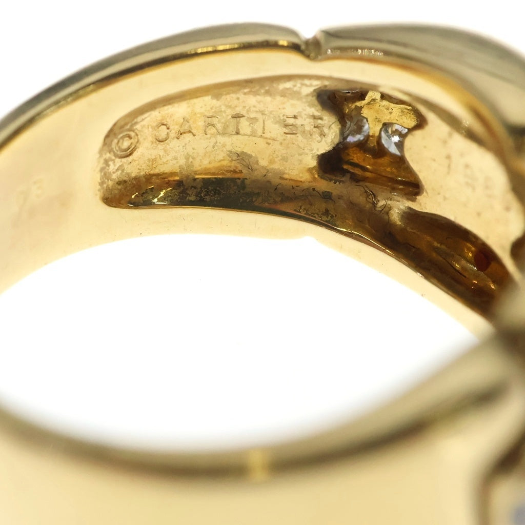 Cartier(カルティエ) カルティエ アストレ ダイヤモンドリング イエローゴールド YG750
